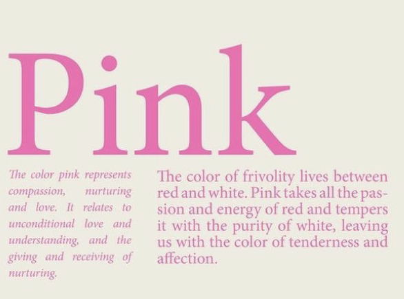 COLOR PINK MEANING