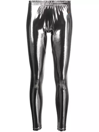 Vivienne Westwood metallic-effect Leggings - Farfetch