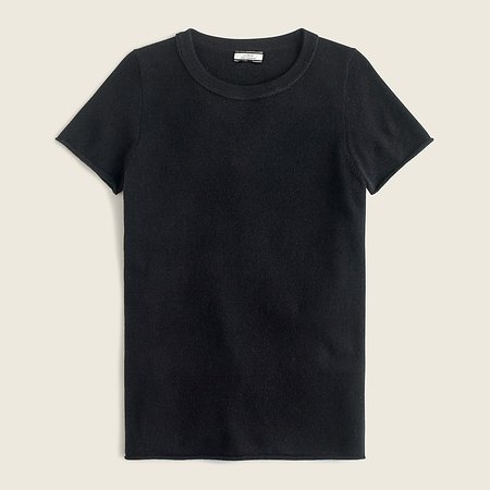 J.Crew: Short-sleeve Cashmere T-shirt For Women