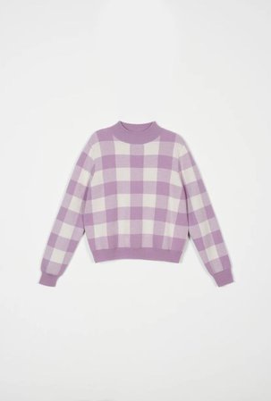 Cathleen Wool Sweater - Lavender