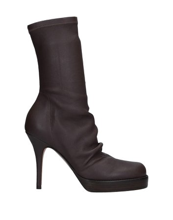 Rick Owens Ankle Boot - Women Rick Owens Ankle Boots online on YOOX United States - 11729539KN