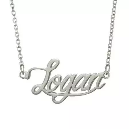 logan name necklace - Google Search
