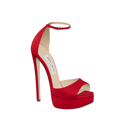 Jimmy Choo - Max Sandals in Red Suede