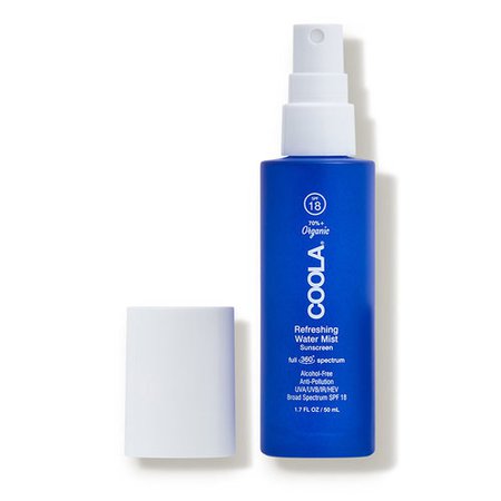 COOLA Full Spectrum 360° Refreshing Water Mist Organic Face Sunscreen SPF 18 | Dermstore