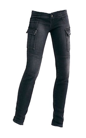 grey black utility jeans