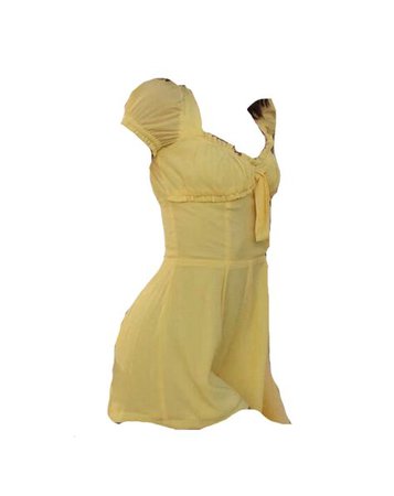 yellow dress png