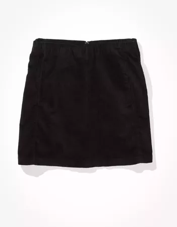 AE Structured Mini Skirt black