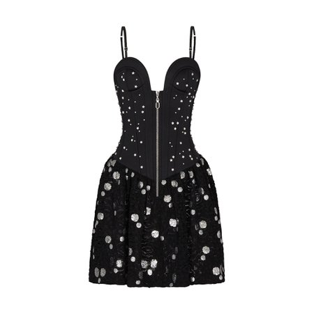 Embroidered Bustier Dress - Ready-to-Wear | LOUIS VUITTON ®