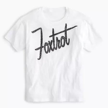 "Foxtrot" sequin T-shirt : Women just in | J.Crew