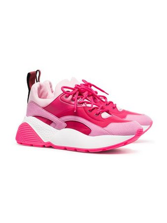 Stella McCartney pink Eclypse 45 low top sneakers