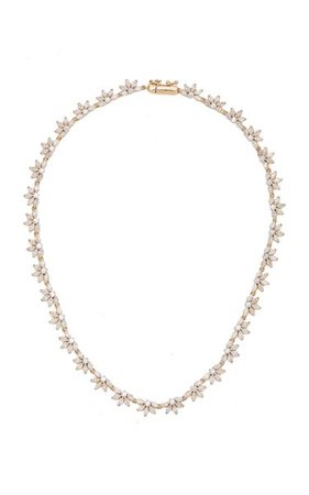 Grace Riviera 14k Gold Diamond Necklace By Adina Reyter | Moda Operandi