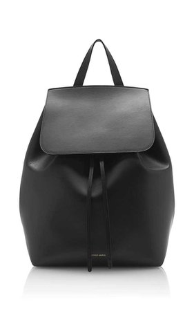 Black Leather Backpack by Mansur Gavriel | Moda Operandi