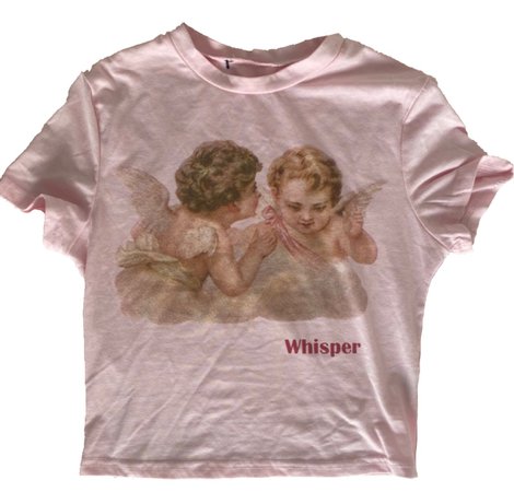 pink angel t-shirt