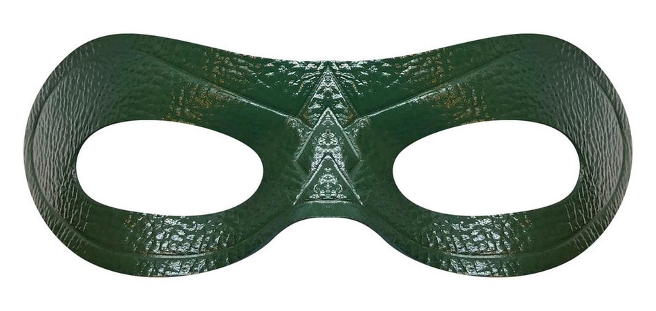 green mask arrow