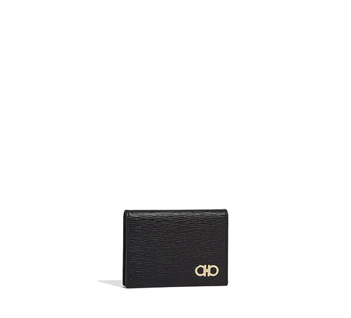 Credit Card Case - Card cases and Key holders - Leather Accessories - Men - Salvatore Ferragamo US