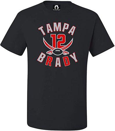 Amazon.com: Squatch King Threads Tampa Bay Brady Adult T-Shirt: Clothing