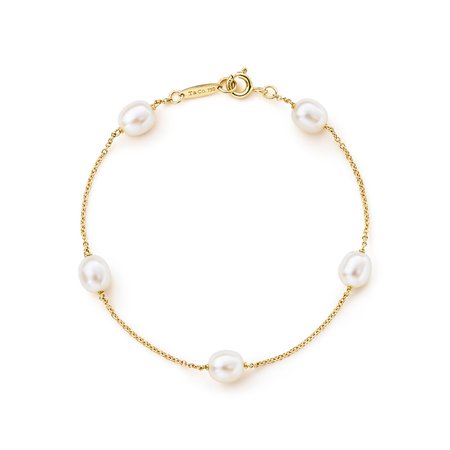 Elsa Peretti Pearls by the Yard™ bracelet in 18k gold