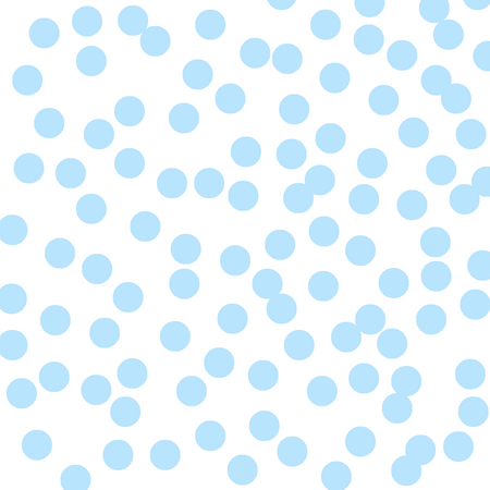 baby blue poka dots