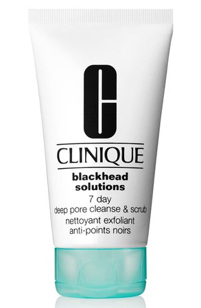 Clinique Blackhead Solutions 7 Day Deep Pore Cleanse & Scrub | Nordstrom