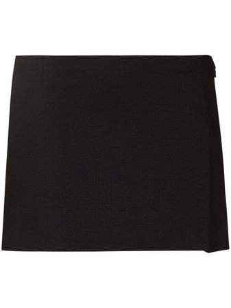 Miaou Micro front-slit Miniskirt - Farfetch
