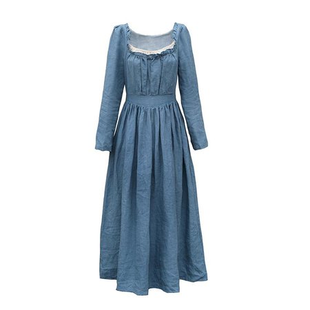 Linen Cinderella's Dress