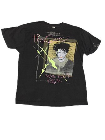 The Cure ~ Kiss Me Kiss Me Kiss Me 1987 Vintage t-shirt//SOLD// – Afterlife Boutique