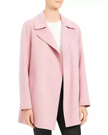 Theory Double-Faced Wool & Cashmere Coat | Bloomingdale's