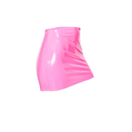pink vinyl skirt png mood