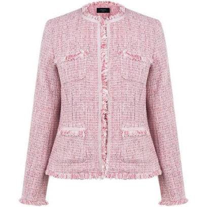 pink tweed jacket luna lovegood
