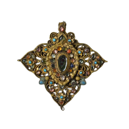 Pendant 19th century (made), Tibet
