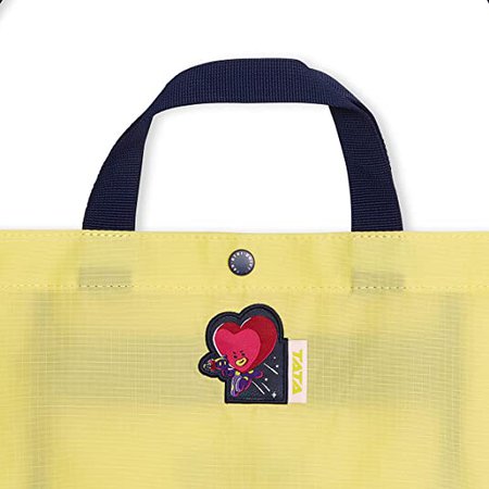 Amazon.com: BT21 Wappen Collection TATA Character Lightweight Foldable Crossbody Shoulder Tote Bag Pouch, Yellow : Clothing, Shoes & Jewelry