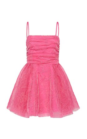 Evangeline Cornelli Linen-Blend Mini Dress By Aje | Moda Operandi