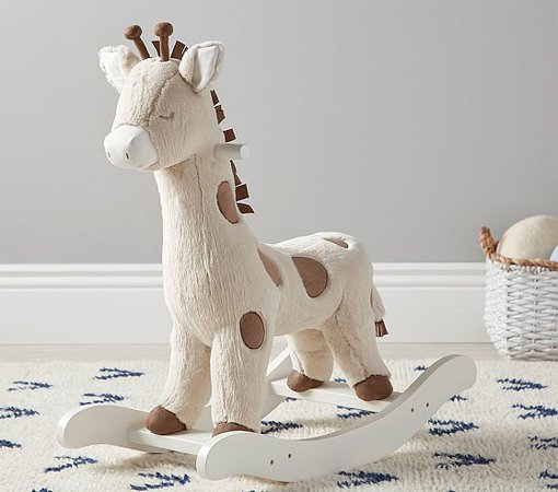 Giraffe Nursery Rocker | Pottery Barn Kids