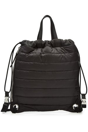 New Kinly Drawstring Backpack with Leather Gr. One Size