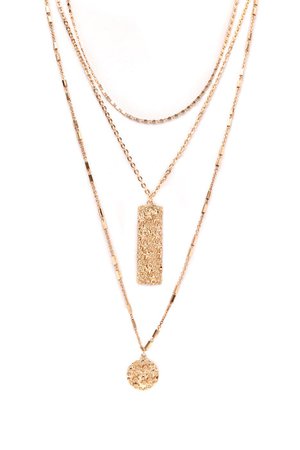 Three For You Layered Necklace - Gold | Fashion Nova, Jewelry | Fashion Nova