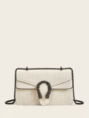 Woven Chain Crossbody Bag | SHEIN USA