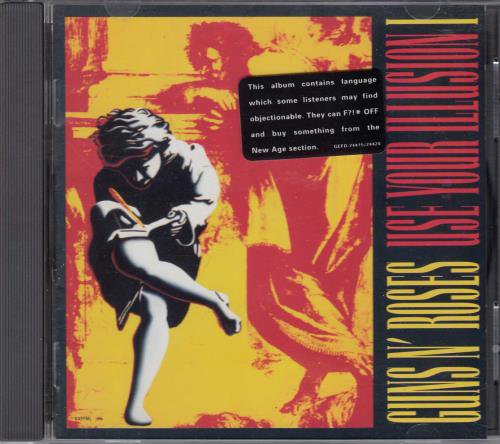 Guns N Roses Use Your Illusion - I - Gold Tour Cd Australian CD album (CDLP) (56657)