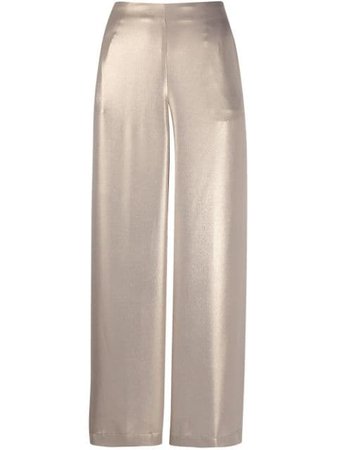Metallic Altea metallic cropped trousers - Farfetch