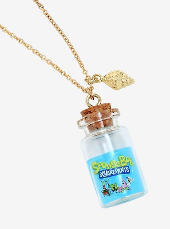 SpongeBob SquarePants Ocean Bottle Necklace