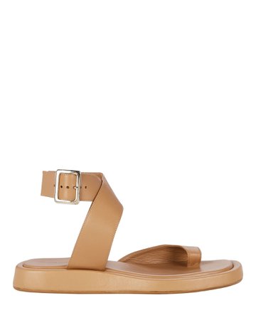 GIA Couture Rosie 4 Toe-Ring Flat Sandals | INTERMIX®