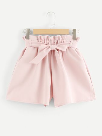 Romwe pink shorts