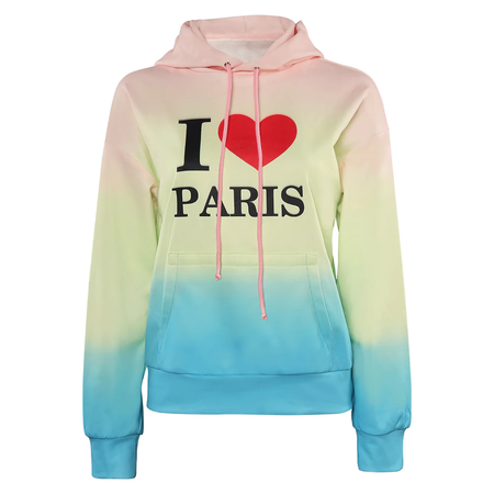 I ❤️ Paris hoodie