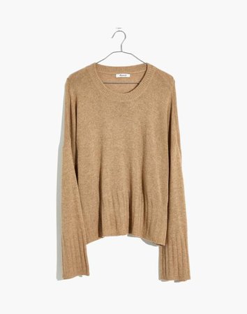 Ayres Wide-Sleeve Pullover Sweater