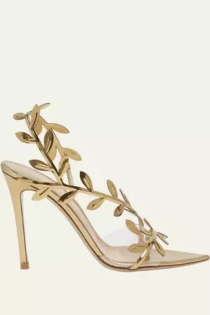 gold sandal heel - Google Search