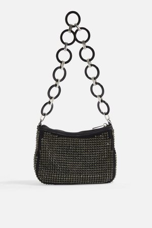 Cher Diamante Link Shoulder Bag - Bags & Wallets - Bags & Accessories - Topshop USA