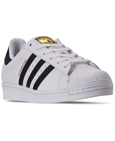adidas Women's Originals Superstar Casual Sneakers from Finish Line & Reviews - Finish Line Athletic Sneakers - Shoes - Macy's white