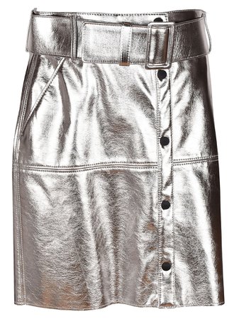 MSGM Belted Mini Skirt