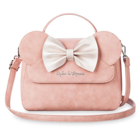 Minnie Mouse Pink Bow Crossbody Bag by Loungefly | shopDisney