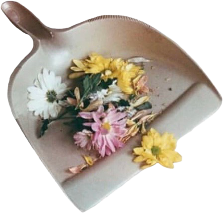 flower dustpan