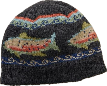 salmon hat